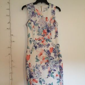 Floral Dress Calvin Klein